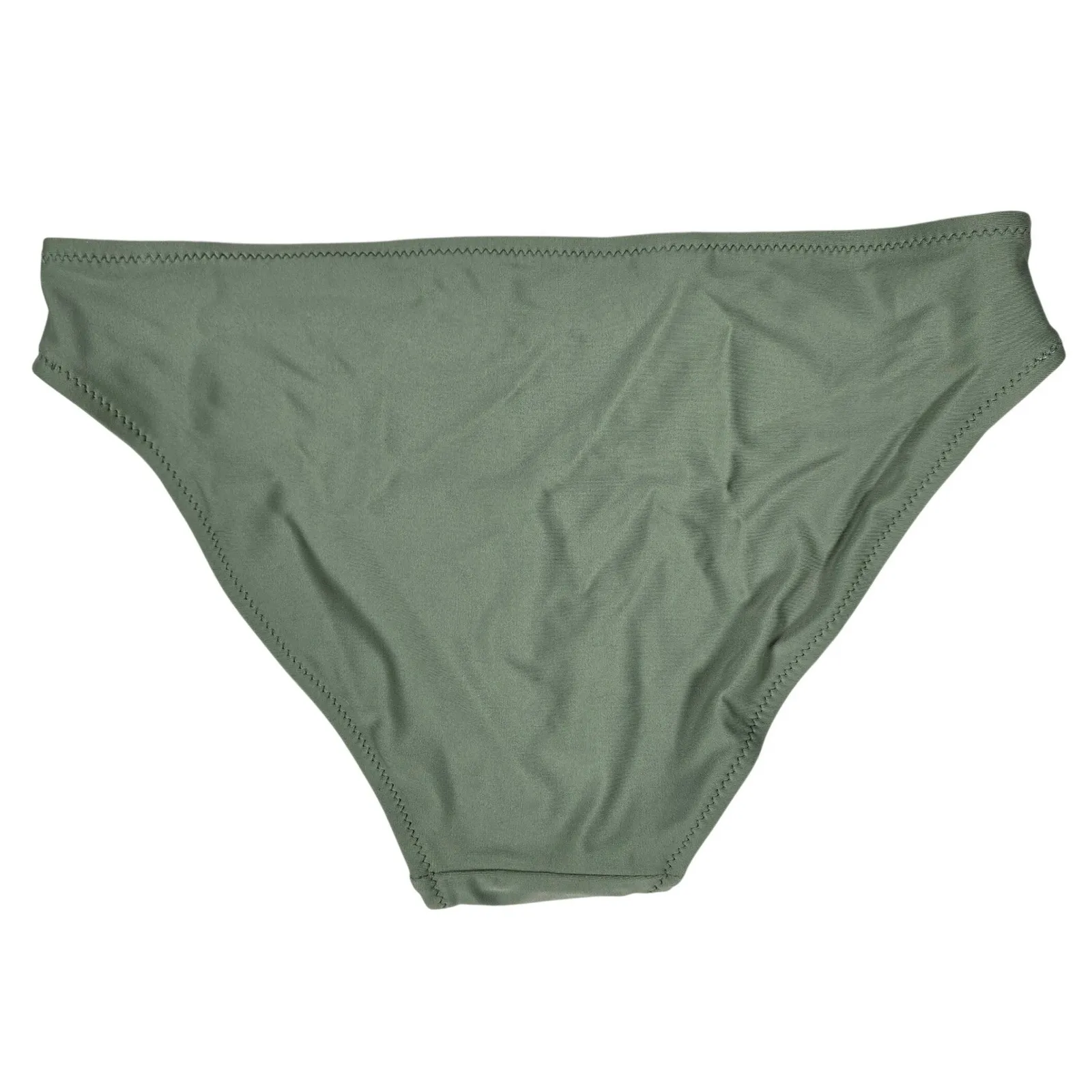 Aerie Bikini Bottoms Sage Green Low Rise Cheeky Swim NWT Size XS - Image 2