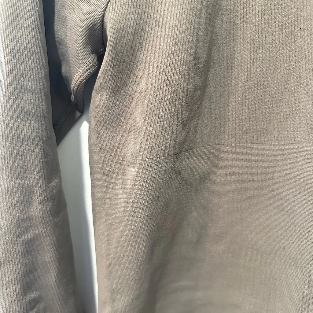 Grey Long Sleeve Bodysuit Gray Size M - Image 4