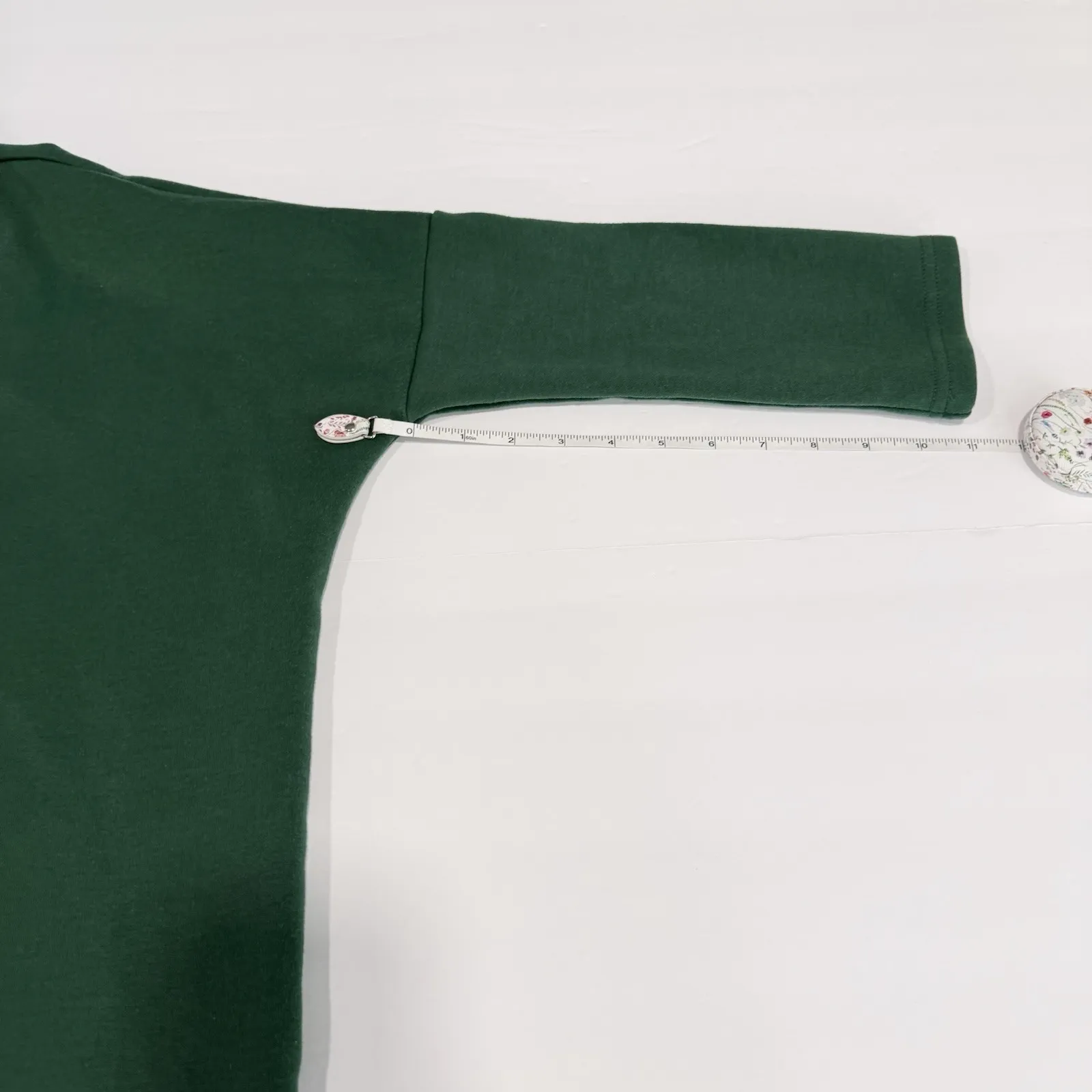 Tuckernuck Pomander Place Jaguar GreenEasy Polo Swing Sweatshirt Size M / L Green Size M - Image 9