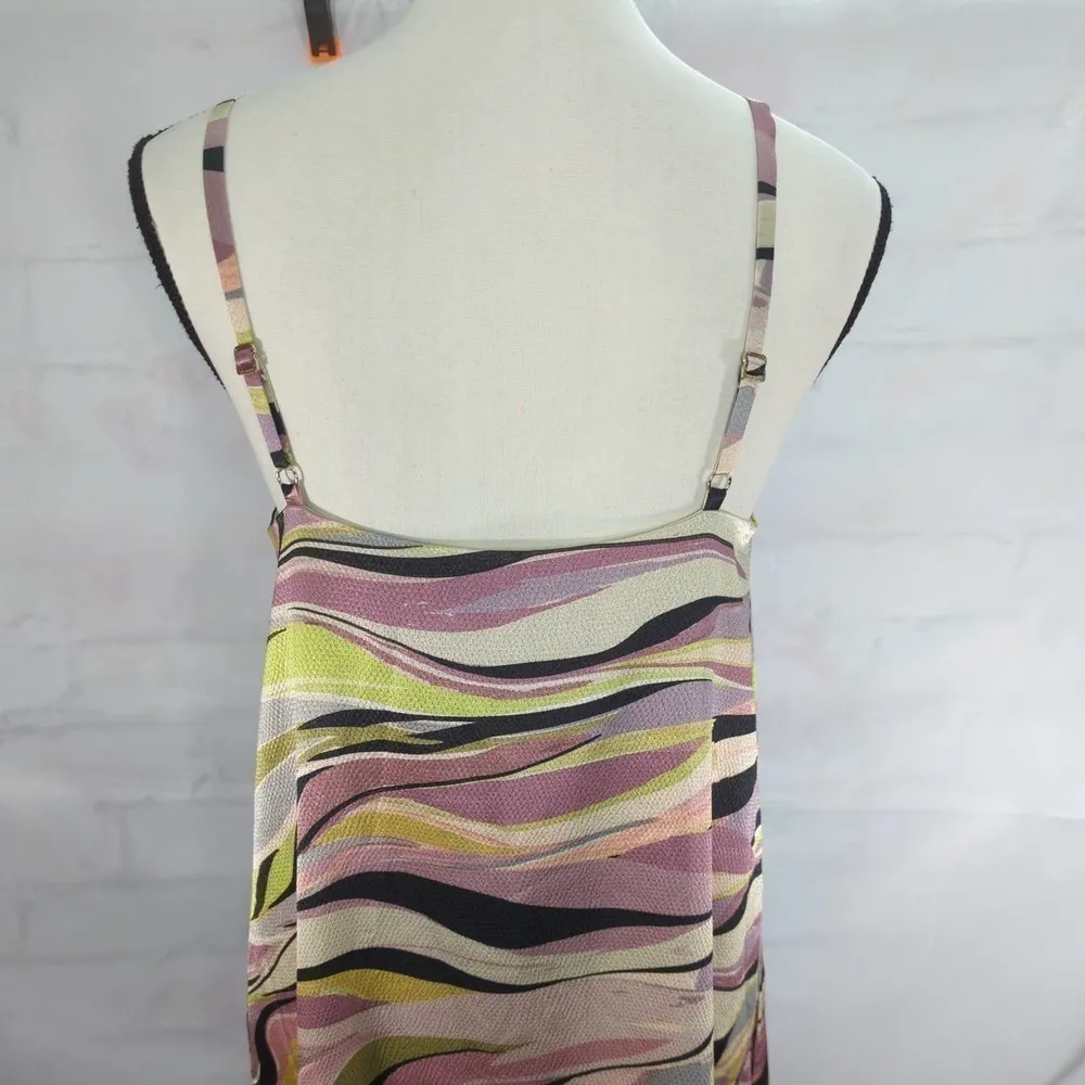 Ted Baker Warren Printed Button Through Cami Maxi Dress in‎ DUSTY PINK Size 6 US - Image 9