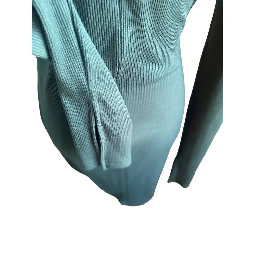 NWT Shane Justin Green Chain Lace Up mini Dress 2XL Party Size undefined - Image 4