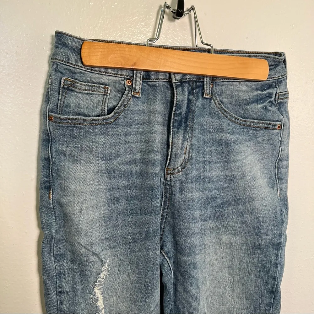 A2 Jeans Skinny Jean Light Wash Distressed Size undefined - Image 3