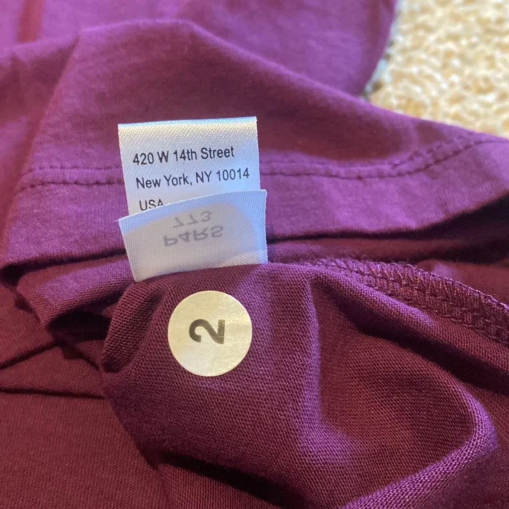 Lilla P Ruffle Scoop Neck L/S Pima Cotton T - Image 8