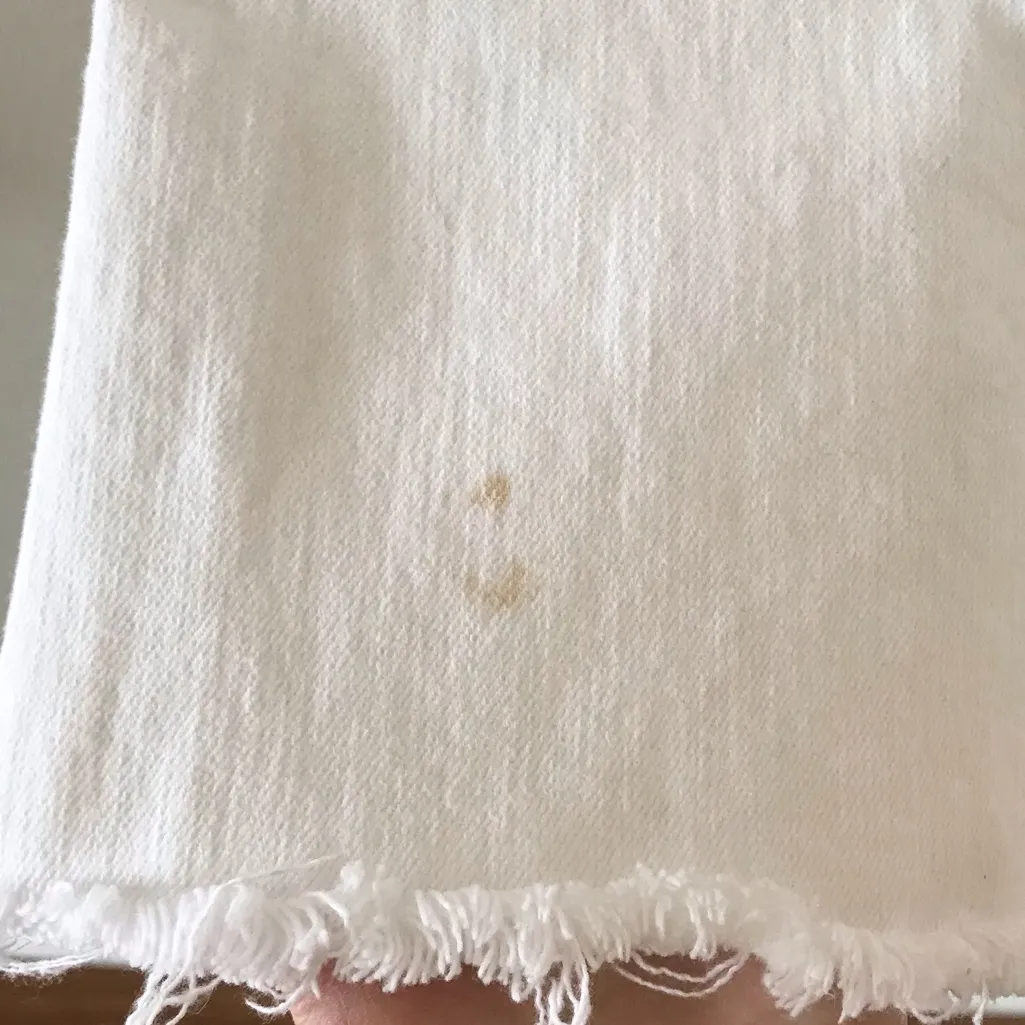 Mother The Weekender Fray White Denim Jeans, Fairest of Them All - Image 12