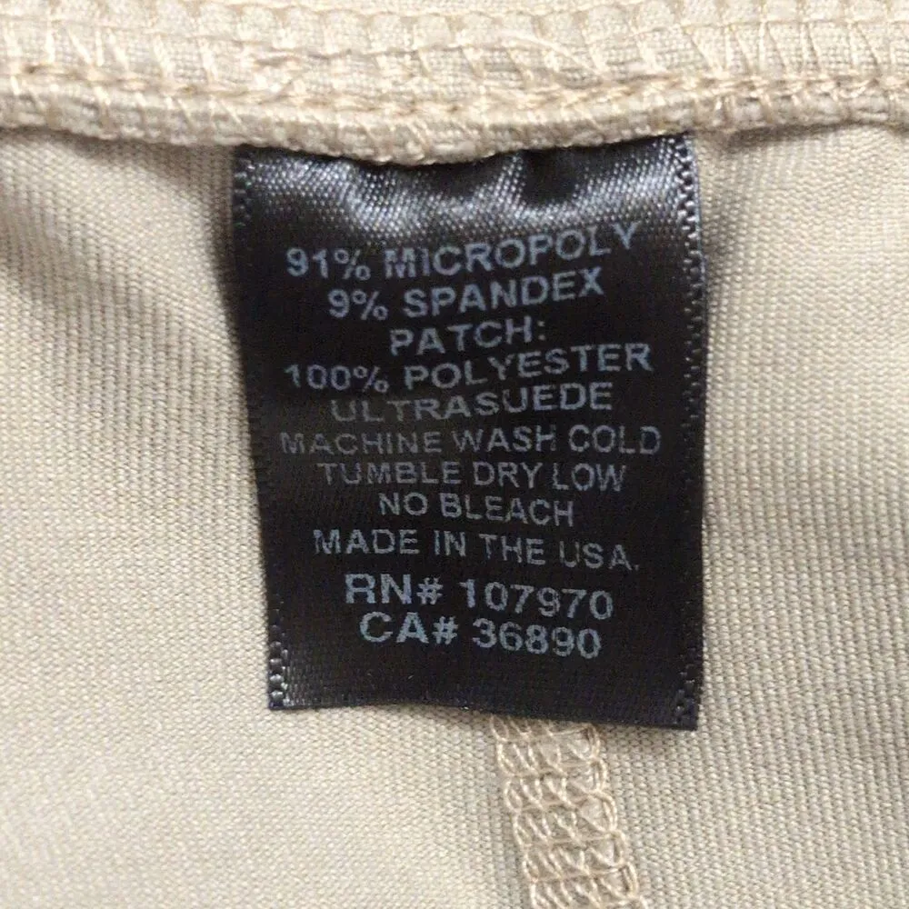 Kerrits Beige Riding Breeches Full Seat Equestrian Pants Womens Size L - Image 8