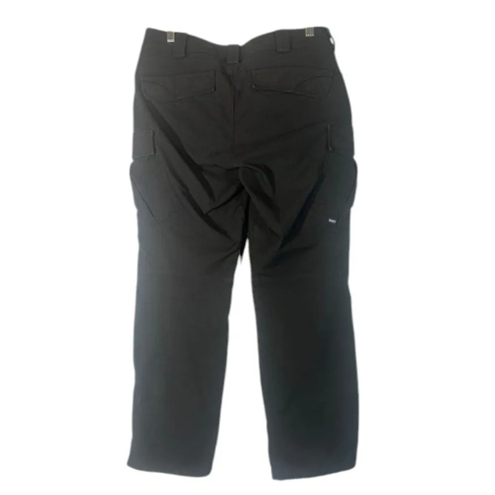 5.11  Tactical Black Cotton Blend Durable Casual Cargo Work Pants Women Sz 8 - Image 2