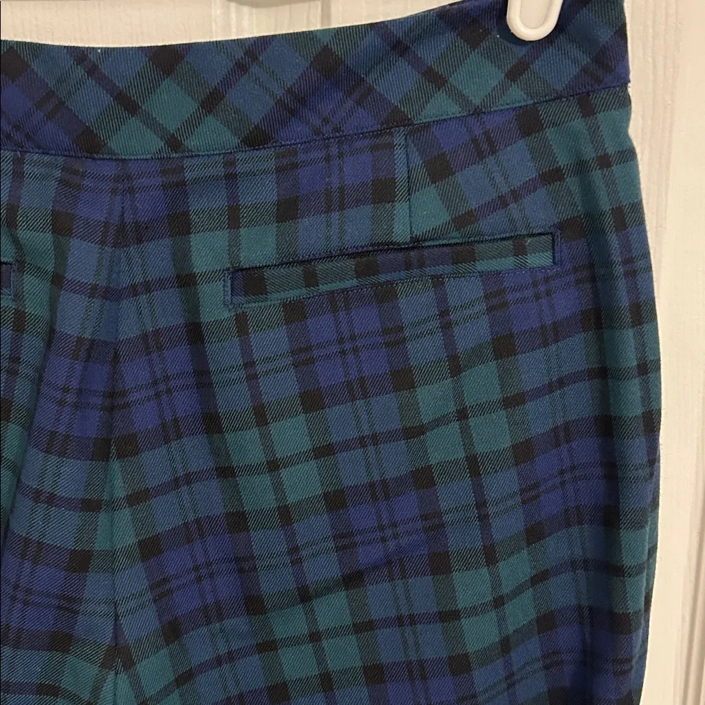 Vineyard Vines Vineyard Blackwatch Cocktail Pant Tartan Plaid NWT Size 4 - Image 8