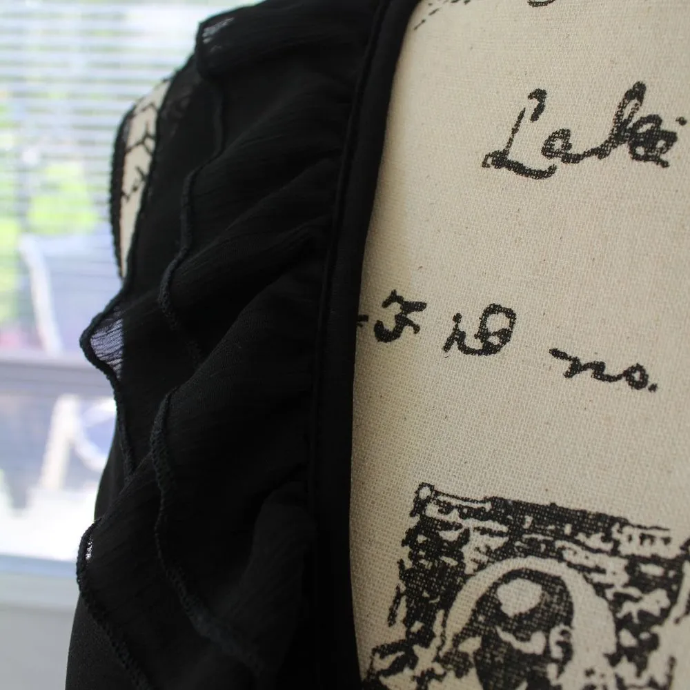 🔥REDUCED 🔥 BCX Black Sexy V Neck Dress Prom Wedding Night Out - Image 3