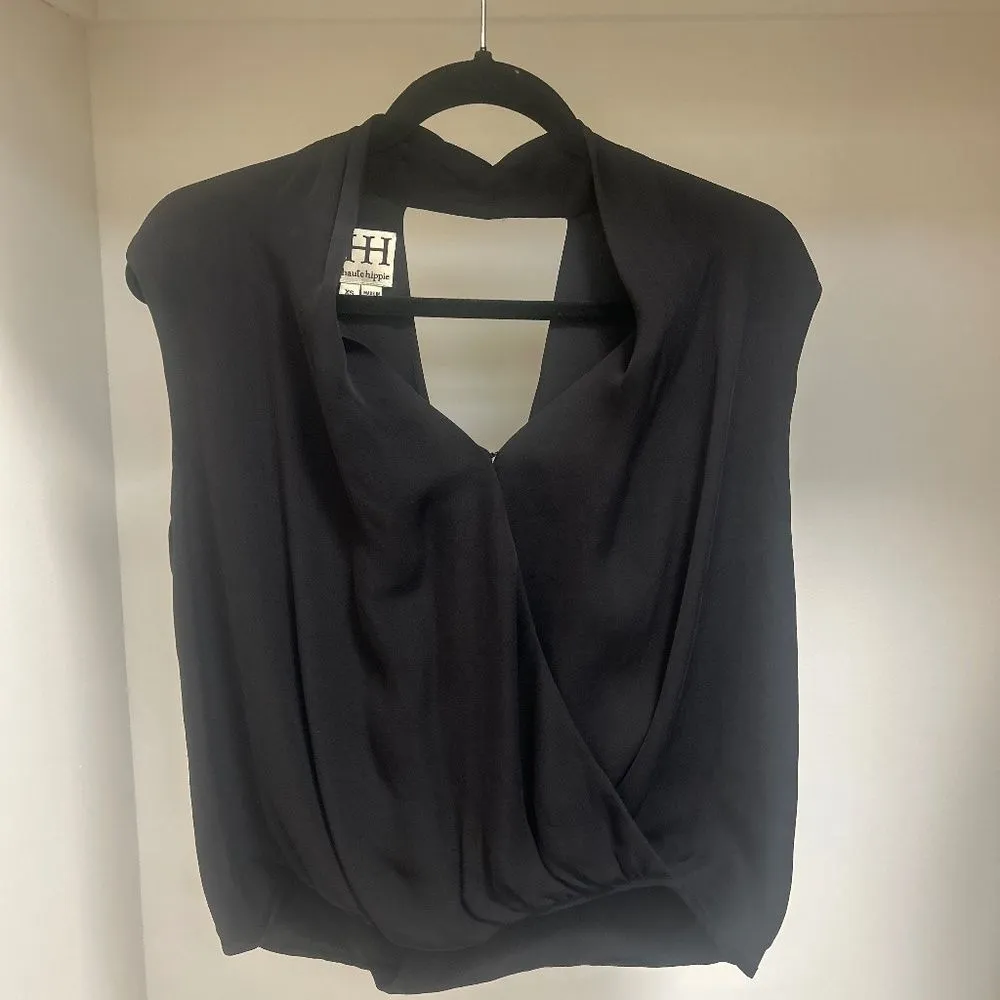 Haute Hippie  open-back top, date night classic - Image 3