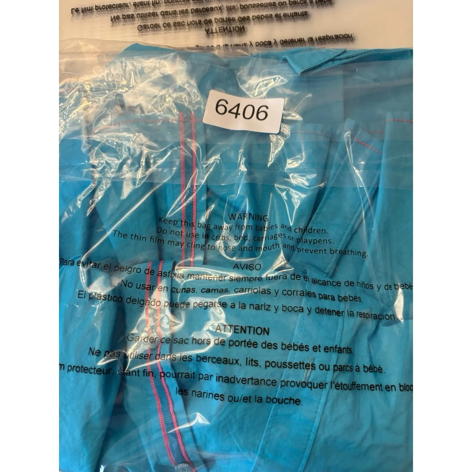 Women's Ariat Fitted Long Sleeve Button Up Blue XL - Image 7