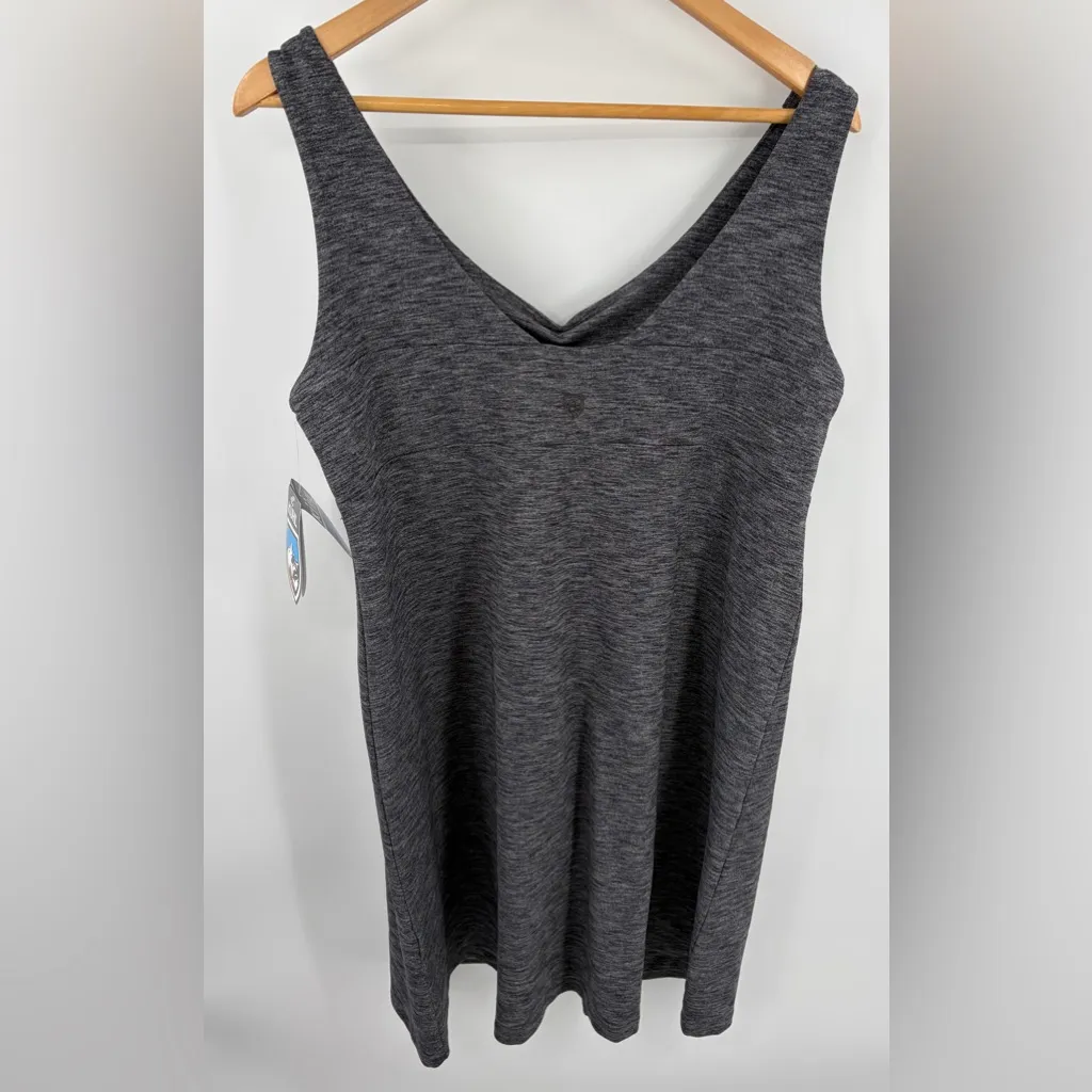 Kuhl women’s harmony heather gray tank dress performance athletic size XL NWT - Image 7