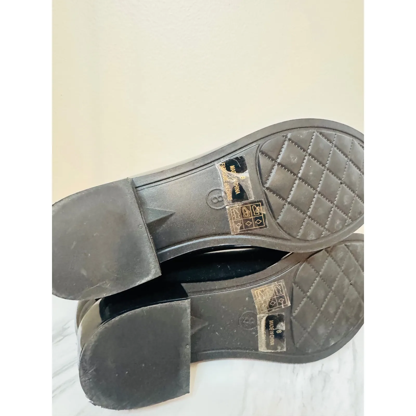 Jeffrey Campbell Showers‎ Waterproof Rain Boot (Women) 8M, Black Gloss, NWT - Image 13