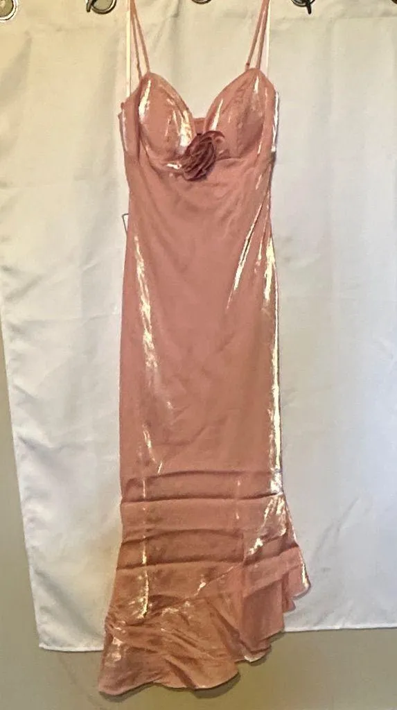 B Darlin Pink Maxi Dress - Image 4