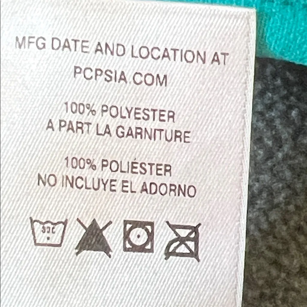 PATAGONIA lightweight synchilla snap-T fleece pullover gray turquoise Size S - Image 7