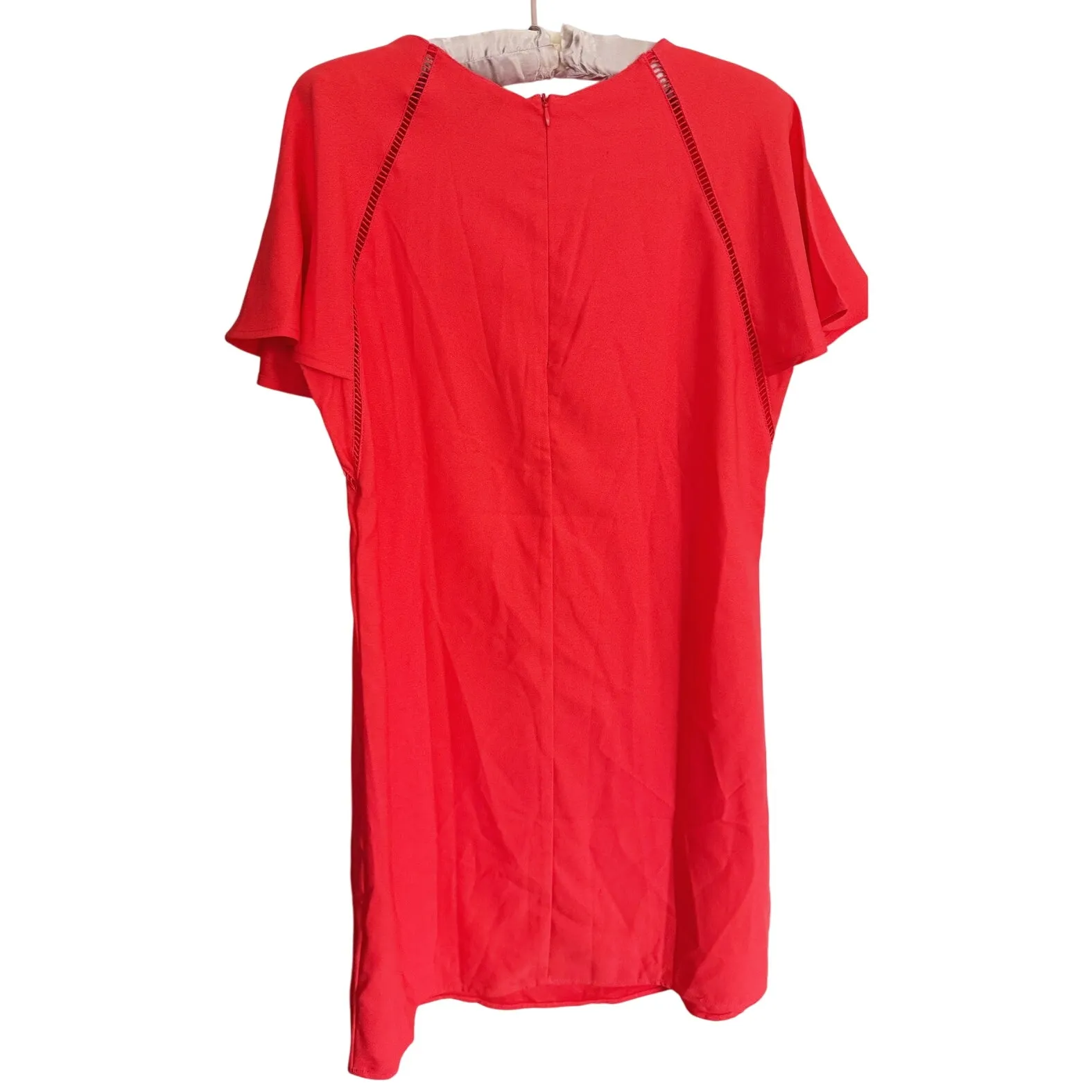 The Limited Career Shift Dress Small Red Classic Retro Workwear Event Romantic - Image 3