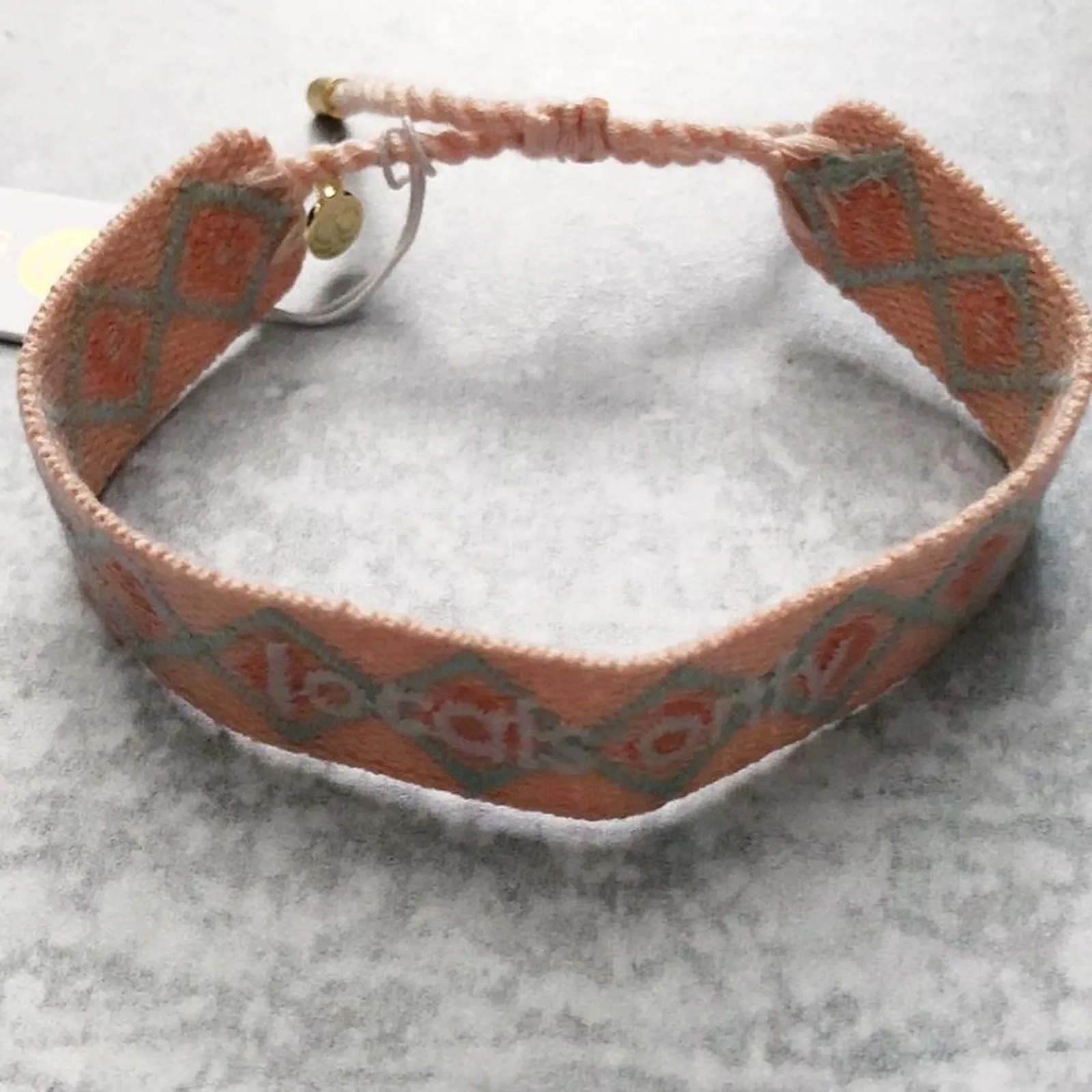 Gorjana Locals Only Embroidered Adjustable Bracelet - Image 2