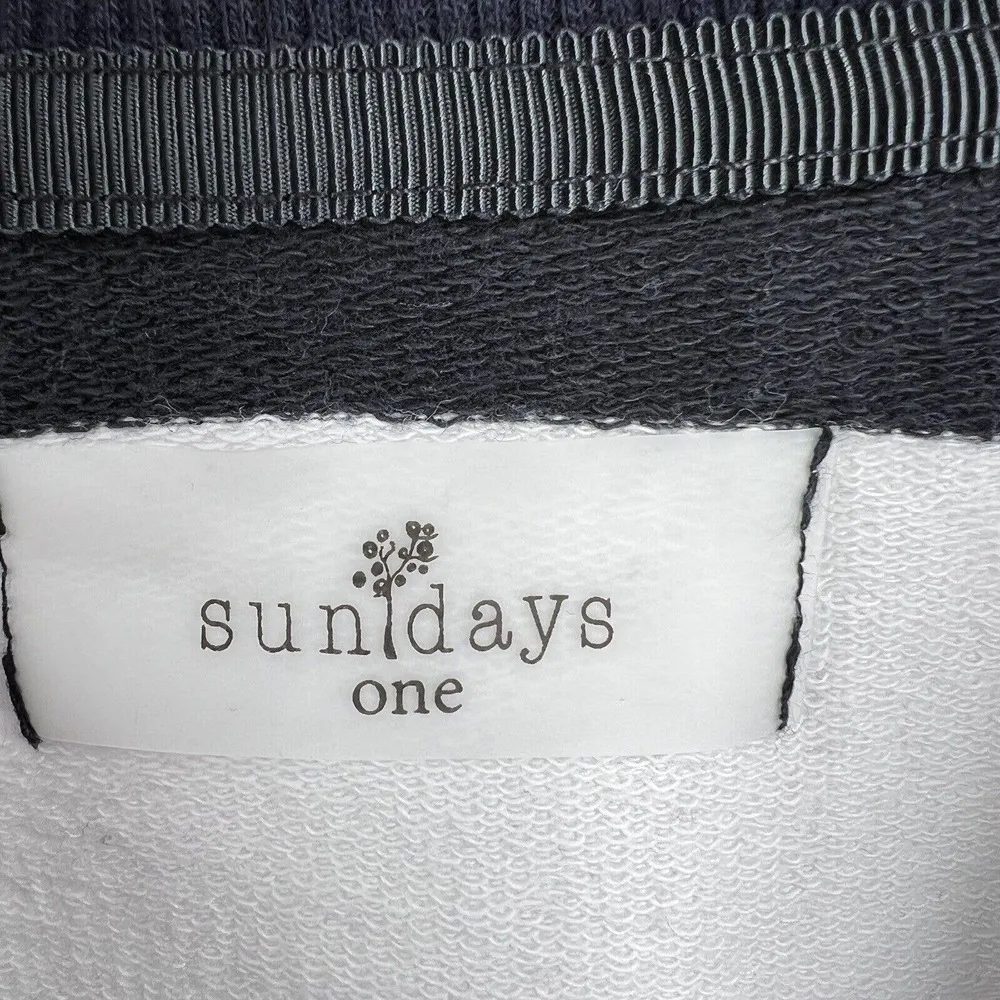 Sundays Striped Sweater Ruffle Size One / Small New - Image 62