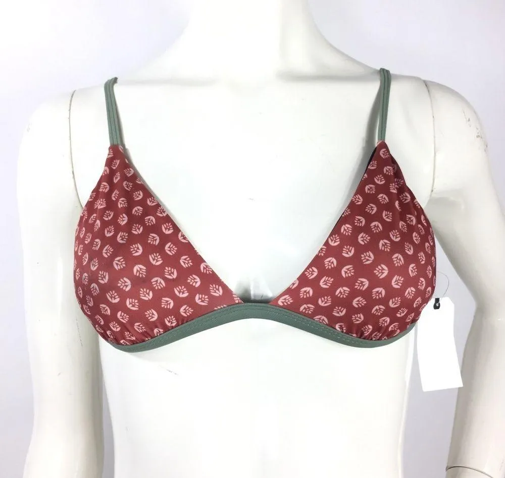 Leith Printed Triangle Bikini Top S - Image 3