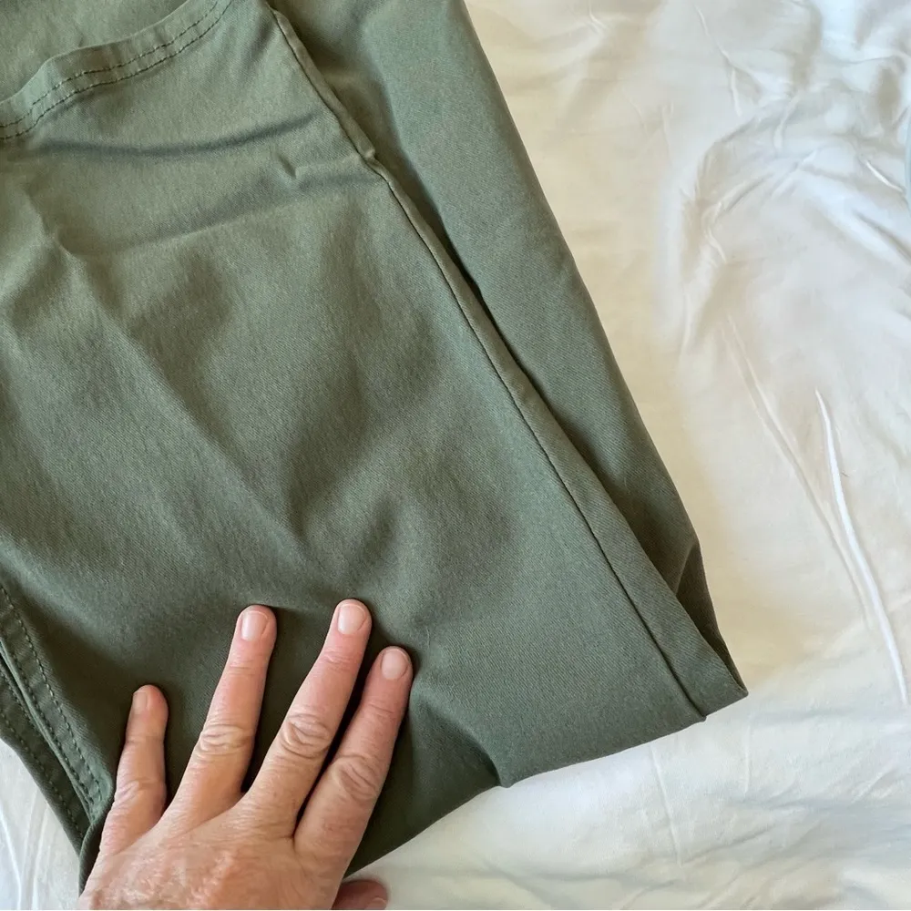 ERIKA pants khaki green size 3X - Image 4