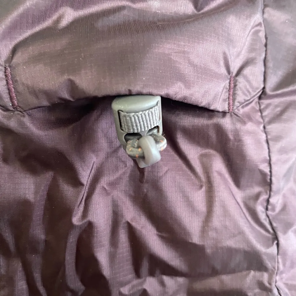 REI COOP puffer blue purple women’s Latge nylon & down Size L - Image 7