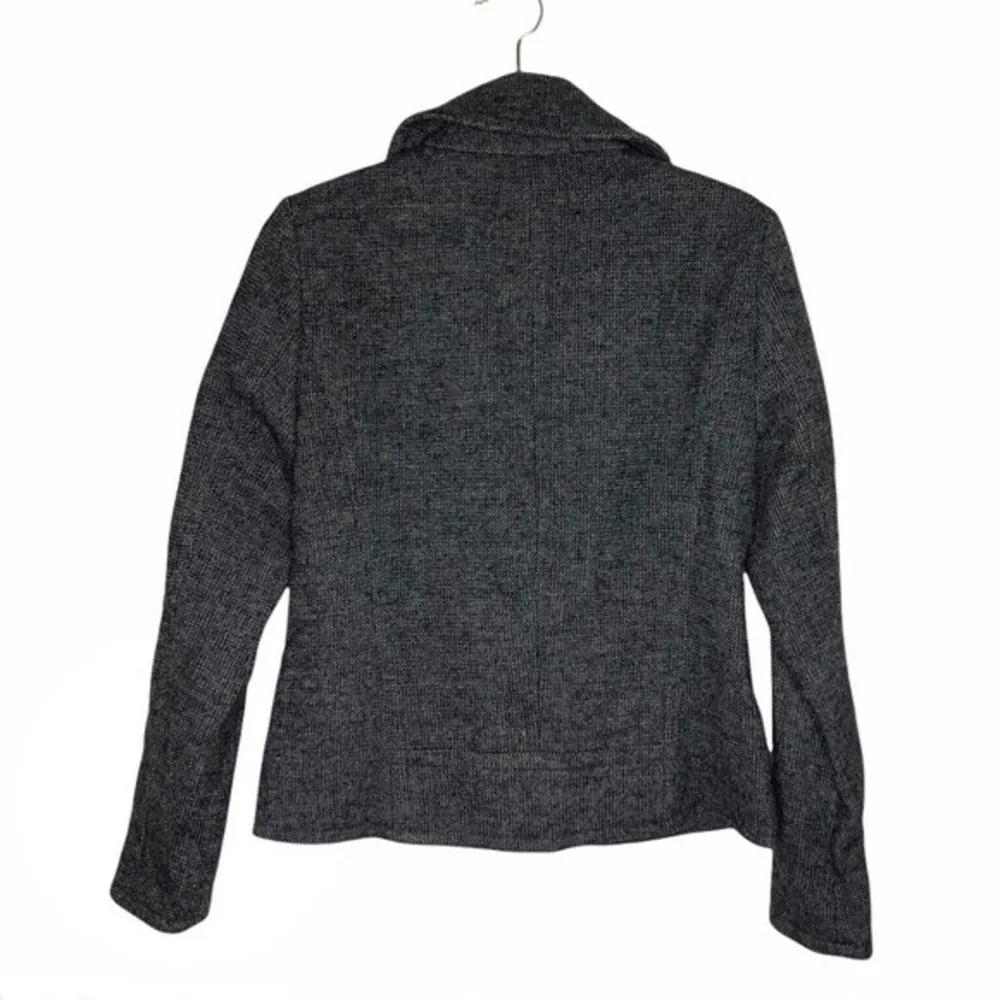 DOWNEAST Fabric Moto Jacket Salt & Pepper Womens Size XS - Image 8