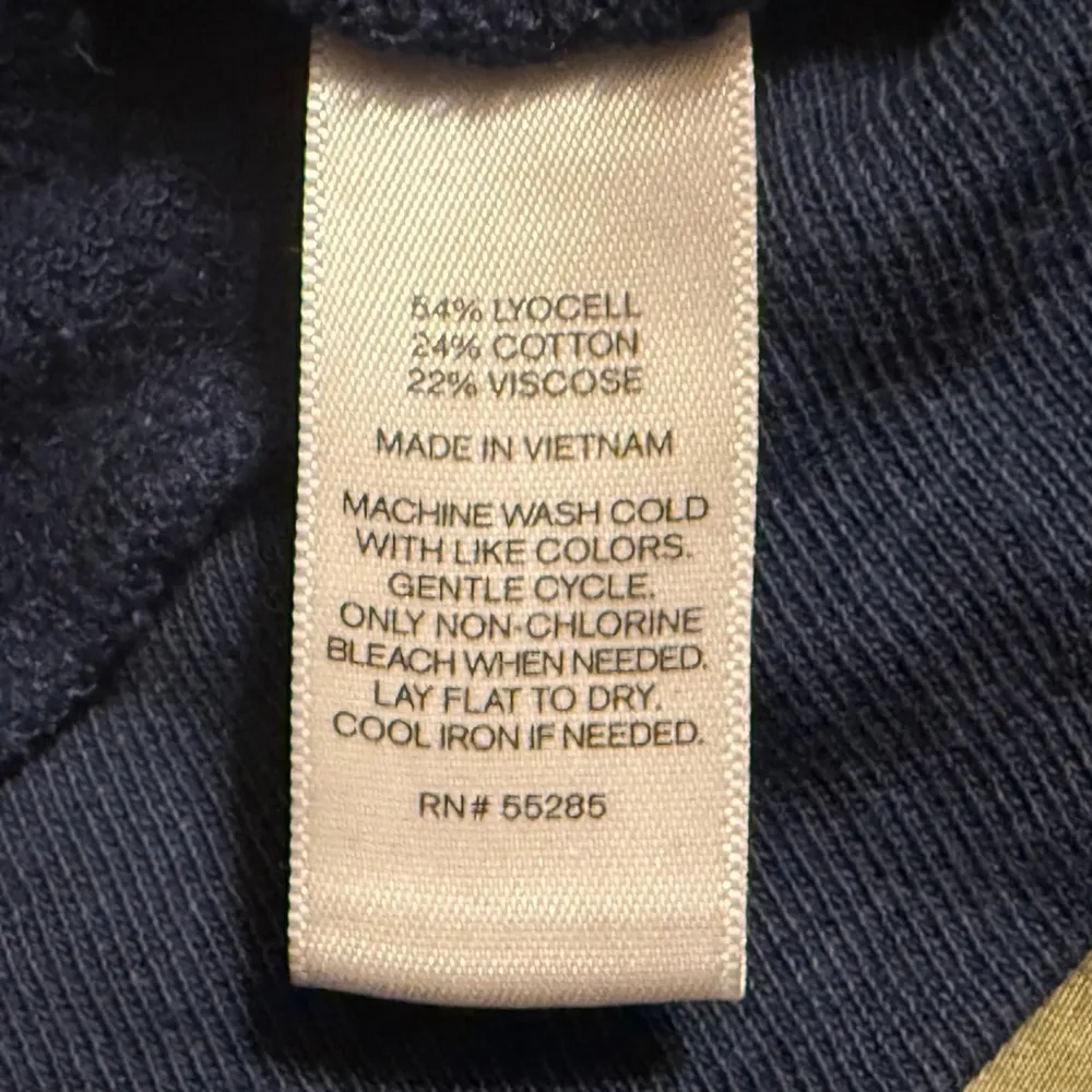 Express Navy One-Shoulder Hoodie - Medium (M) - Image 5