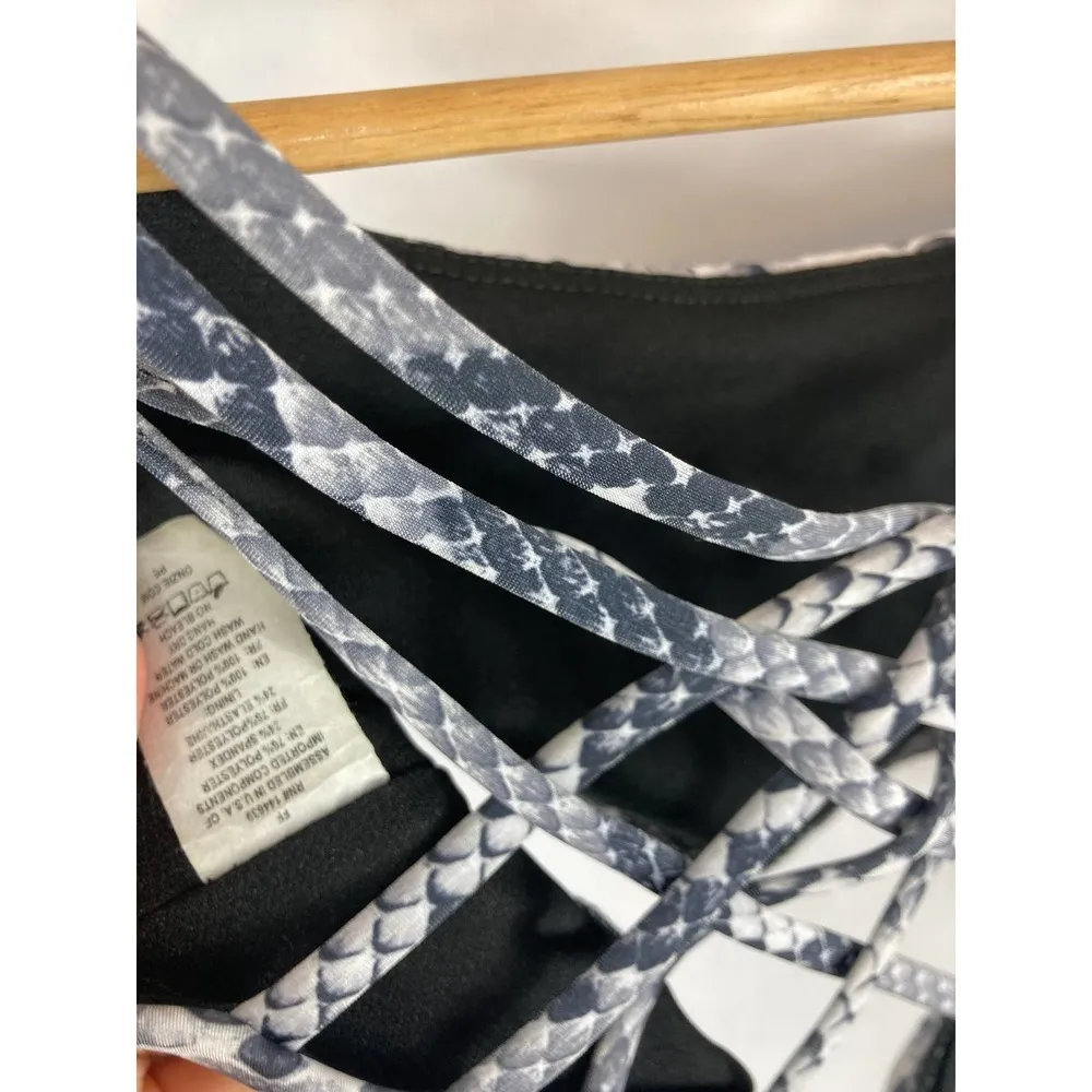 NWOT ONZIE YOGA #354 WHITE COBRA CHIC BRA SZ S/M - Image 5