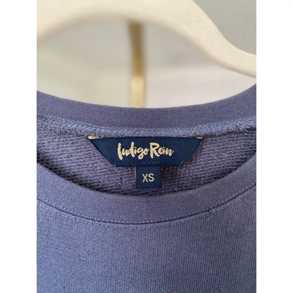 Indigo Rein Embroidered Daisy Sweater Cottagecore Cozy Buttery Soft 100% Cotton - Image 6