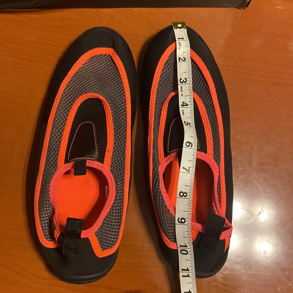Pink/Orange Women’s Water Surf Shoes Slippers Size L 9/10 Multiple - Image 3