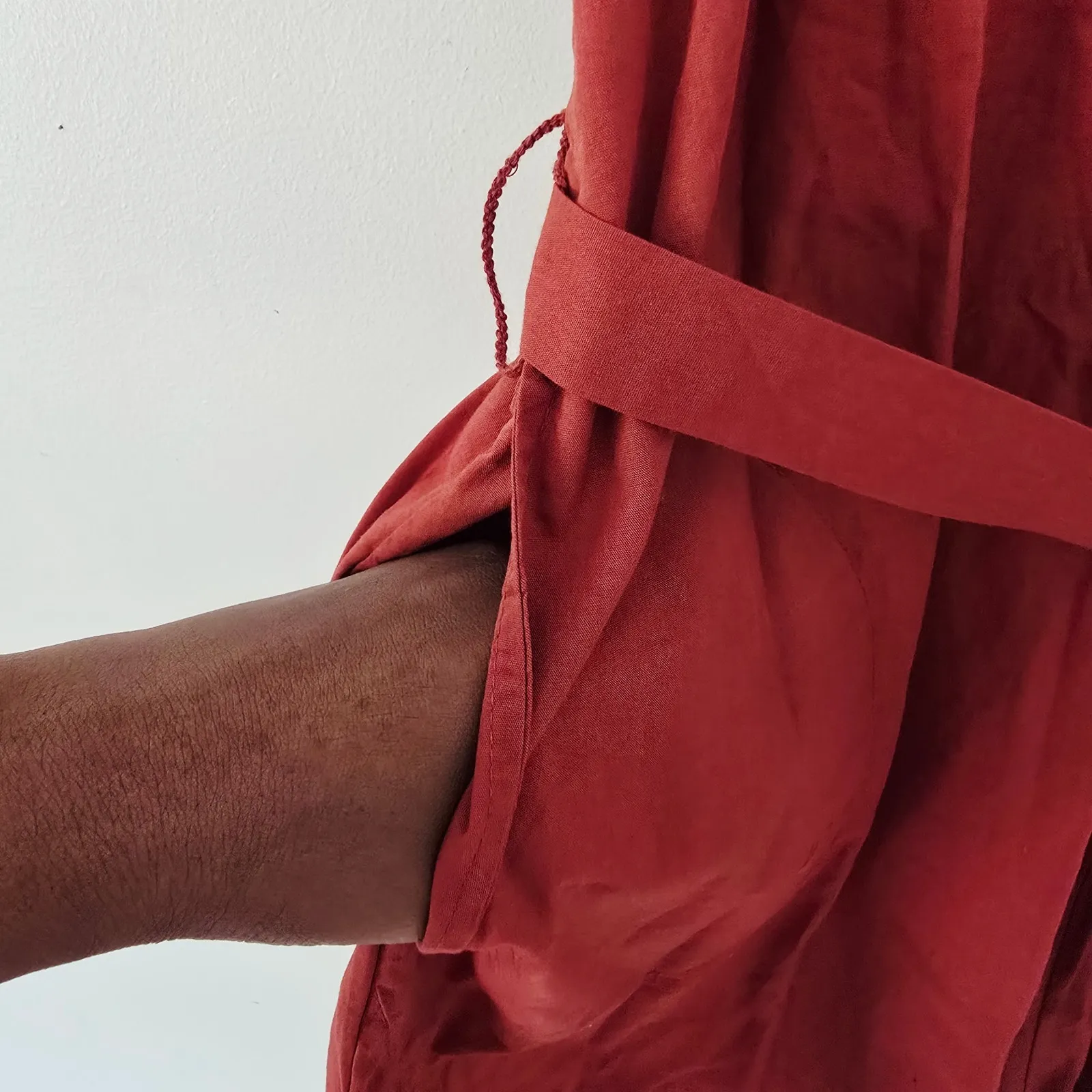 NWT Free People Endless Summer Darling Romper Dress Cotton Solid Playsuit Size M - Image 8