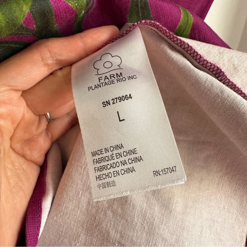 Farm Rio x Anthropologie 3D Floral Appliqué Mini Dress - Image 8