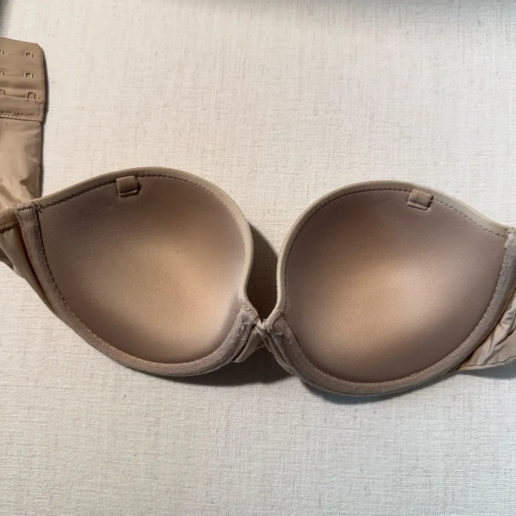 Victoria's Secret Tan Strapless Bra - Image 2