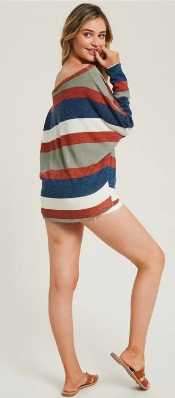Striped Sweater S - Image 3
