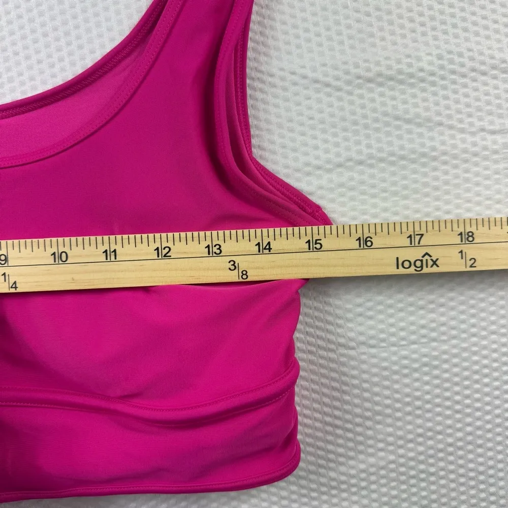 Old Navy Hot Pink Bikini Set Sz Large/Medium - Image 3