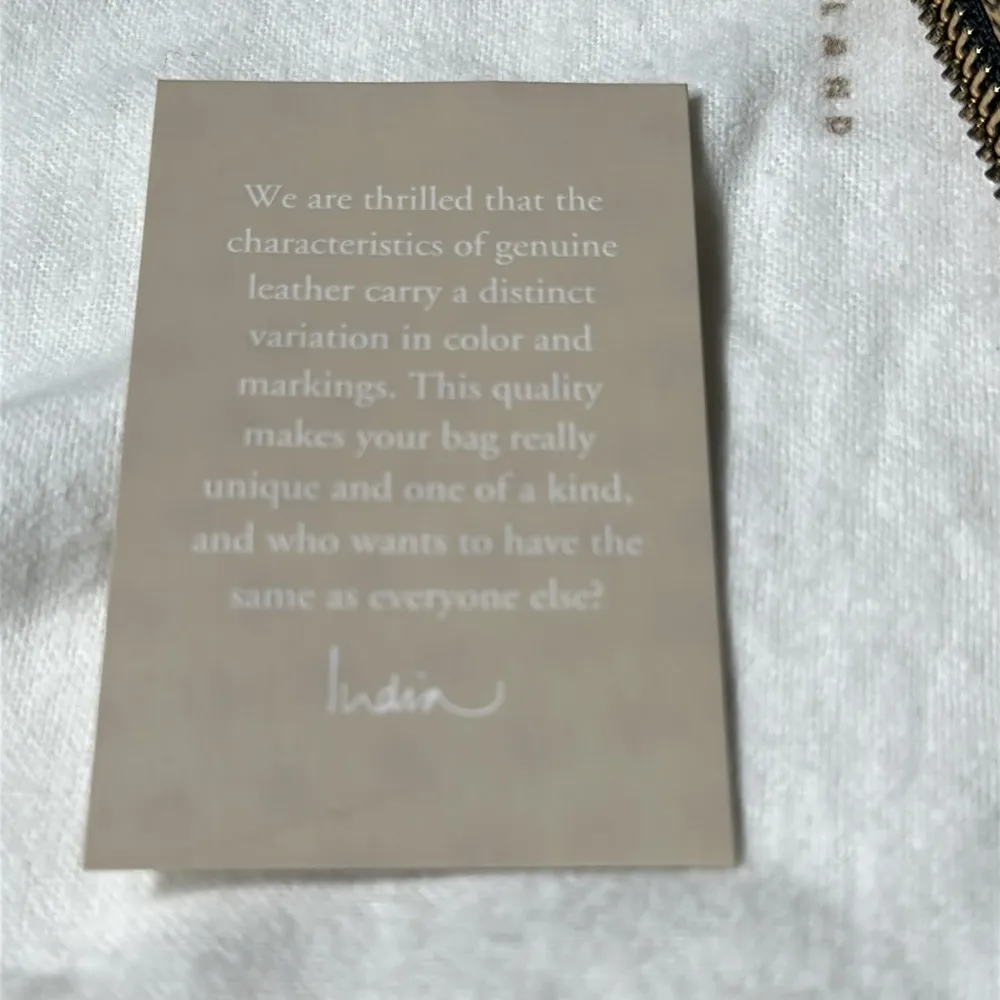 India Hicks Moonlight Metallic Gold Black Leather Clutch Wristlet NEW - Image 16