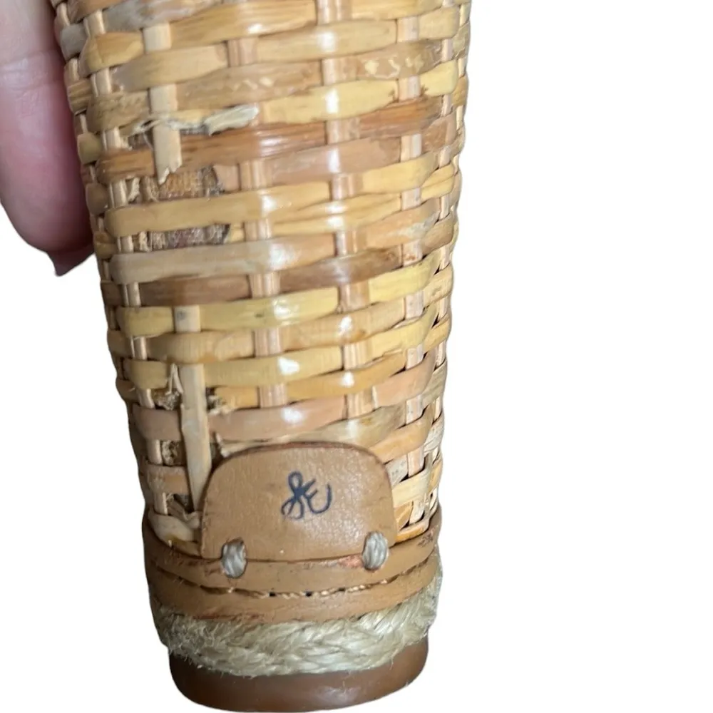 Sam Edelman Tinley Croc Leather Platform Wedges - Image 9