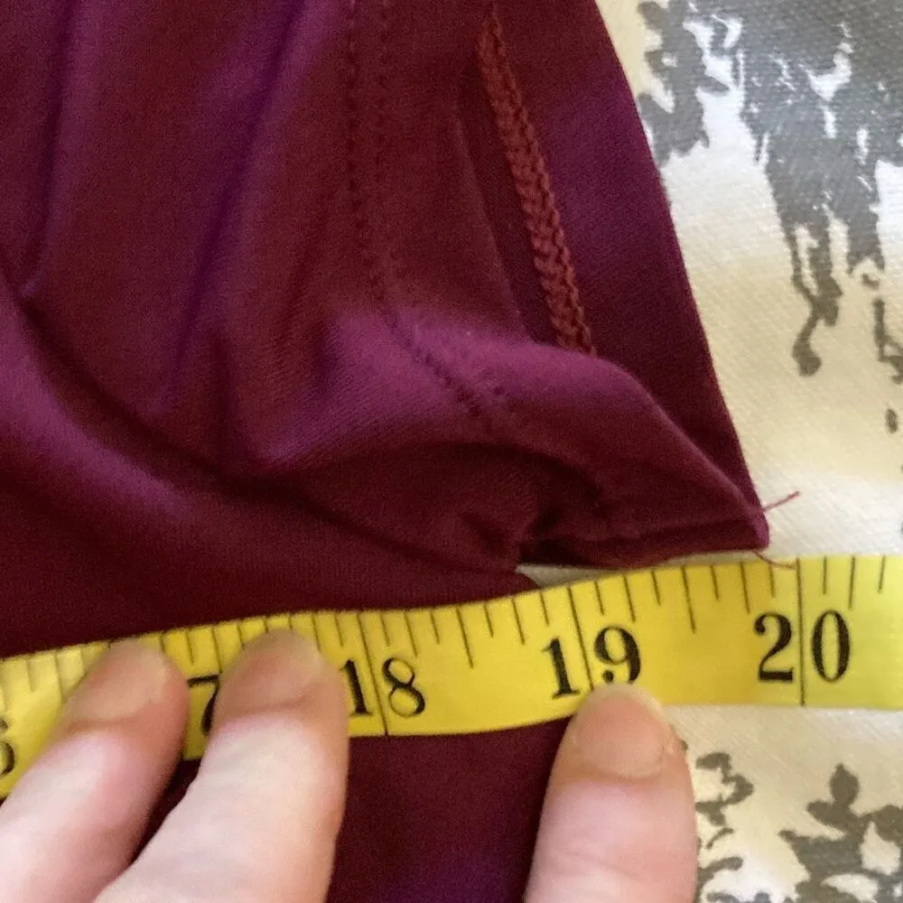 Kimi + Kai Maternity Rouched Dress‎ Size Medium Purple - Image 10