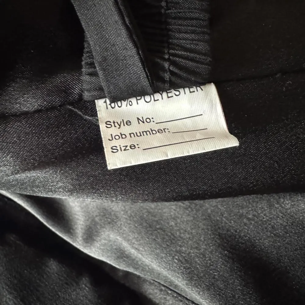 Night Moves by Allure Lilac and Black Jewel Embellished Evening Prom Gown Size 8 - Image 8