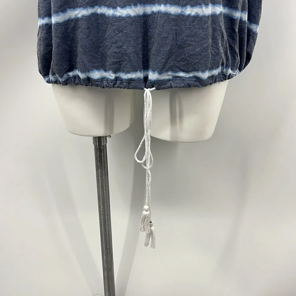 Cacique sleeveless striped heather blue top - Image 3