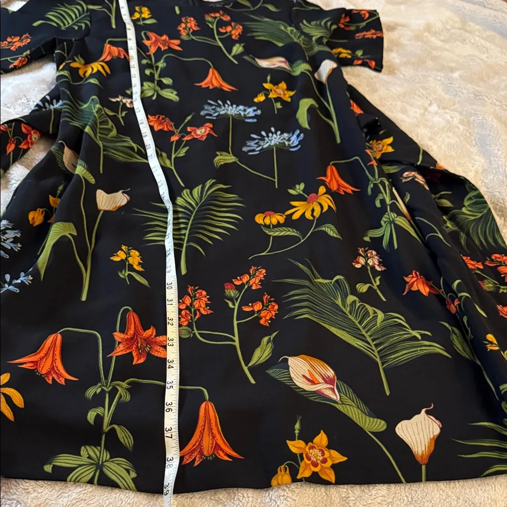 Ann Taylor Black Floral Dress - Image 8