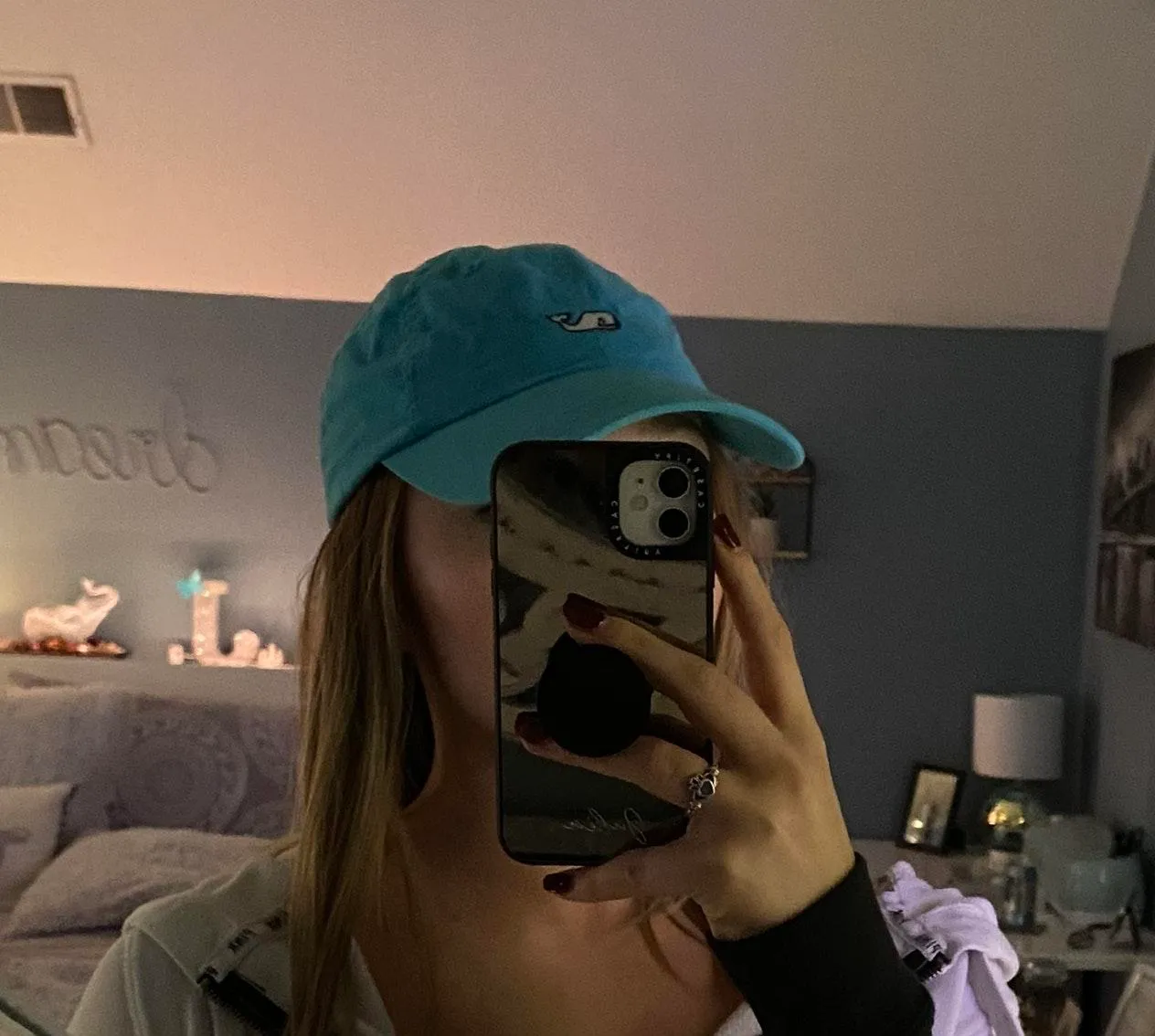 Vineyard Vines Baby Blue Hat - Image 2