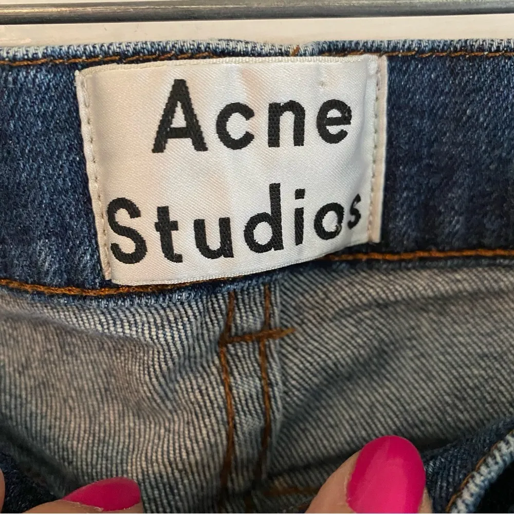 Acne Studios  High Rise Jeans Size 30/32 Thin Spaniel Vintage - Image 14