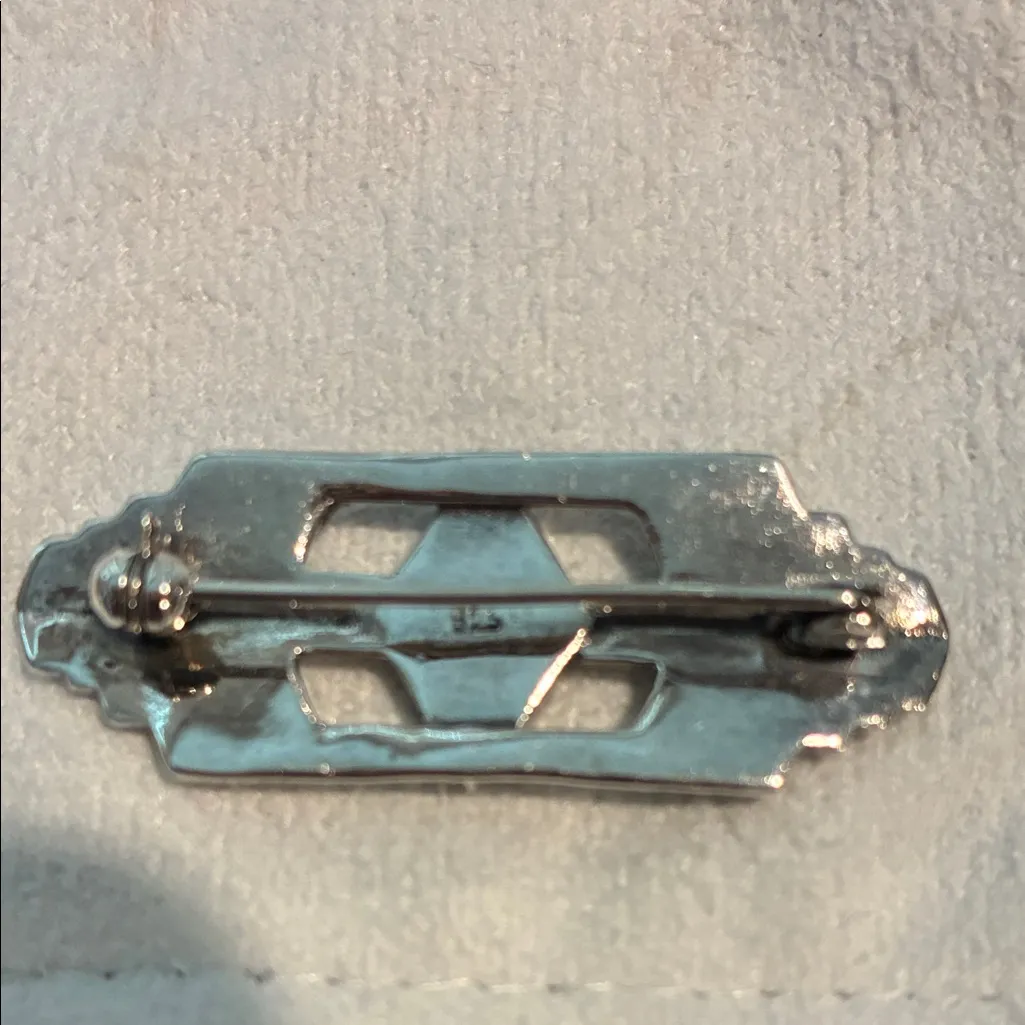 Art Deco Black and Silver Jewelry Set - Image 3