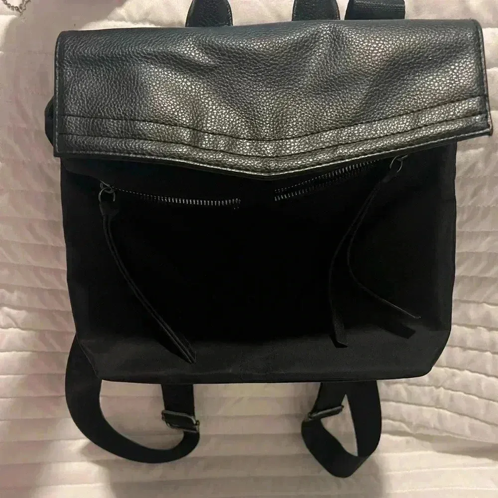 Botkier Trigger Mini Nylon Backpack New York Bag black purse women carry all - Image 4