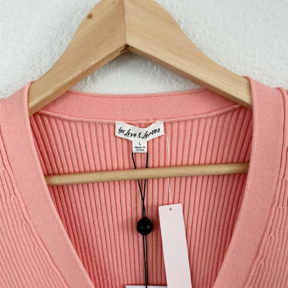 Nina Peach Cardigan - Image 2