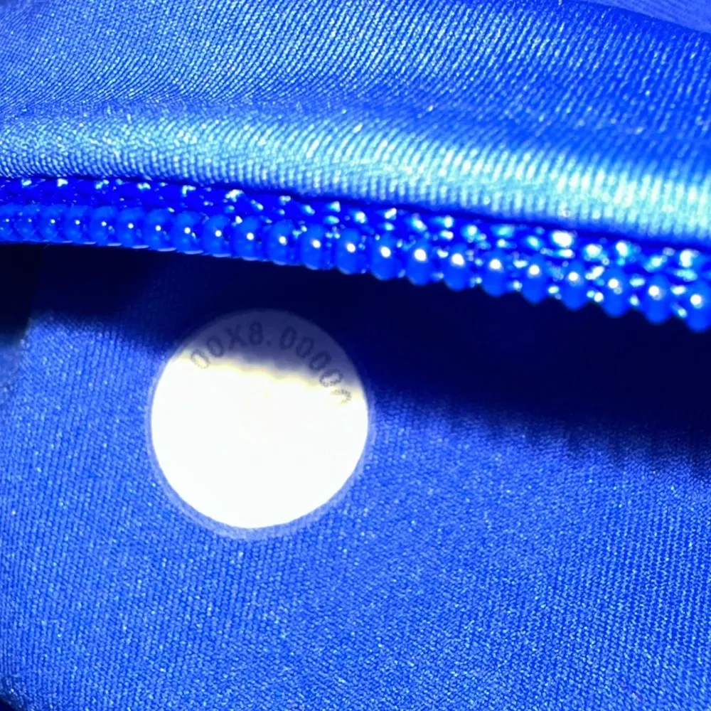 Lululemon  Flash Forward Half Zip Cerulean Blue Size 8 - Image 5