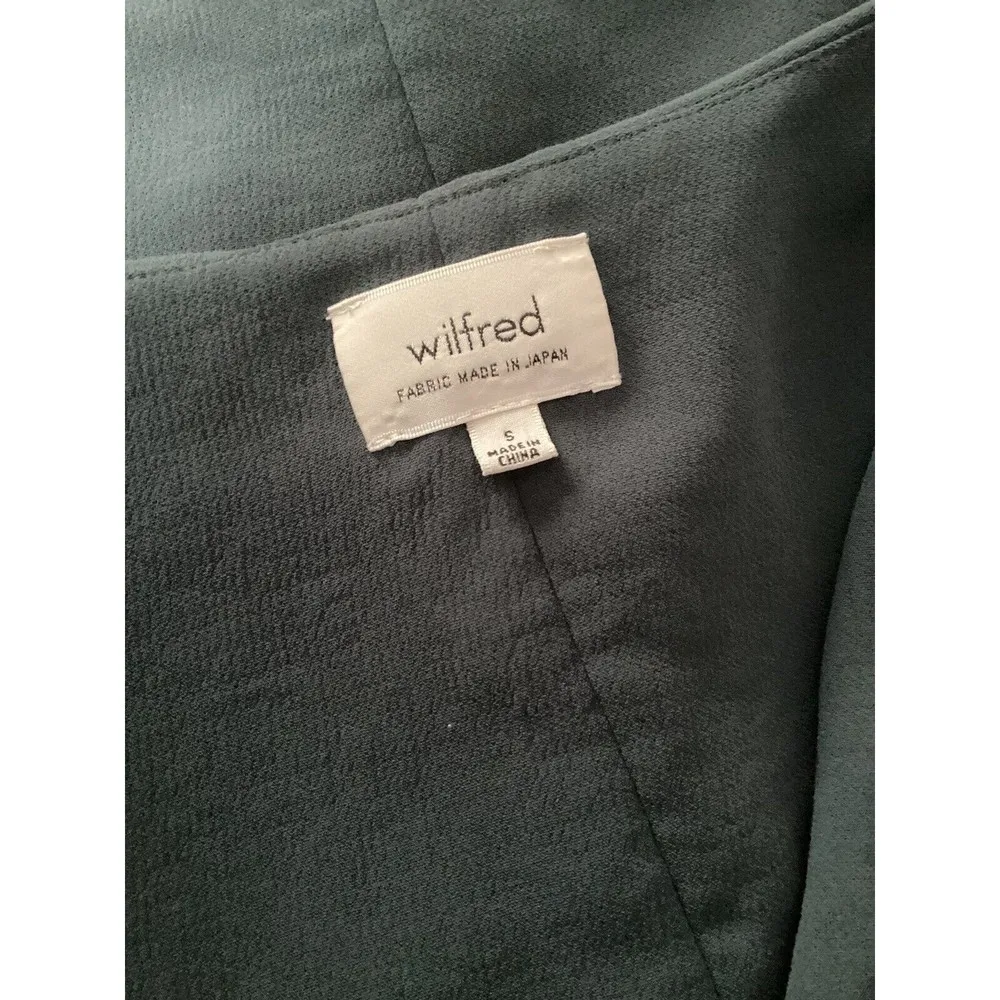 Wilfred Light Blue V-Neck Shift Mini Sleeveless Dress - Image 5