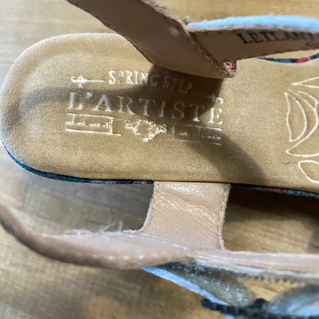 L'ATISTE Floral Women's Sandals - Multicolor - Image 6