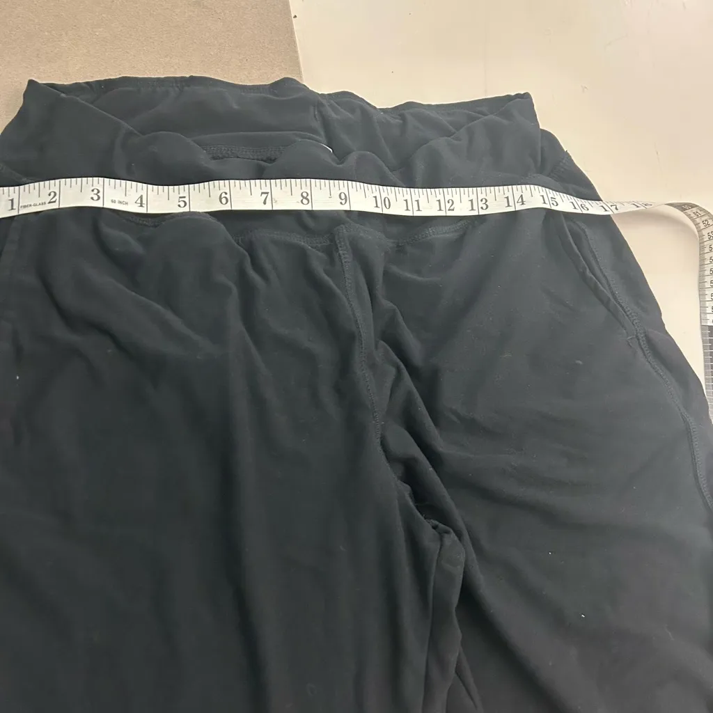 Athletic Works Sleek Black Leggings L/G 12/14 - Image 4