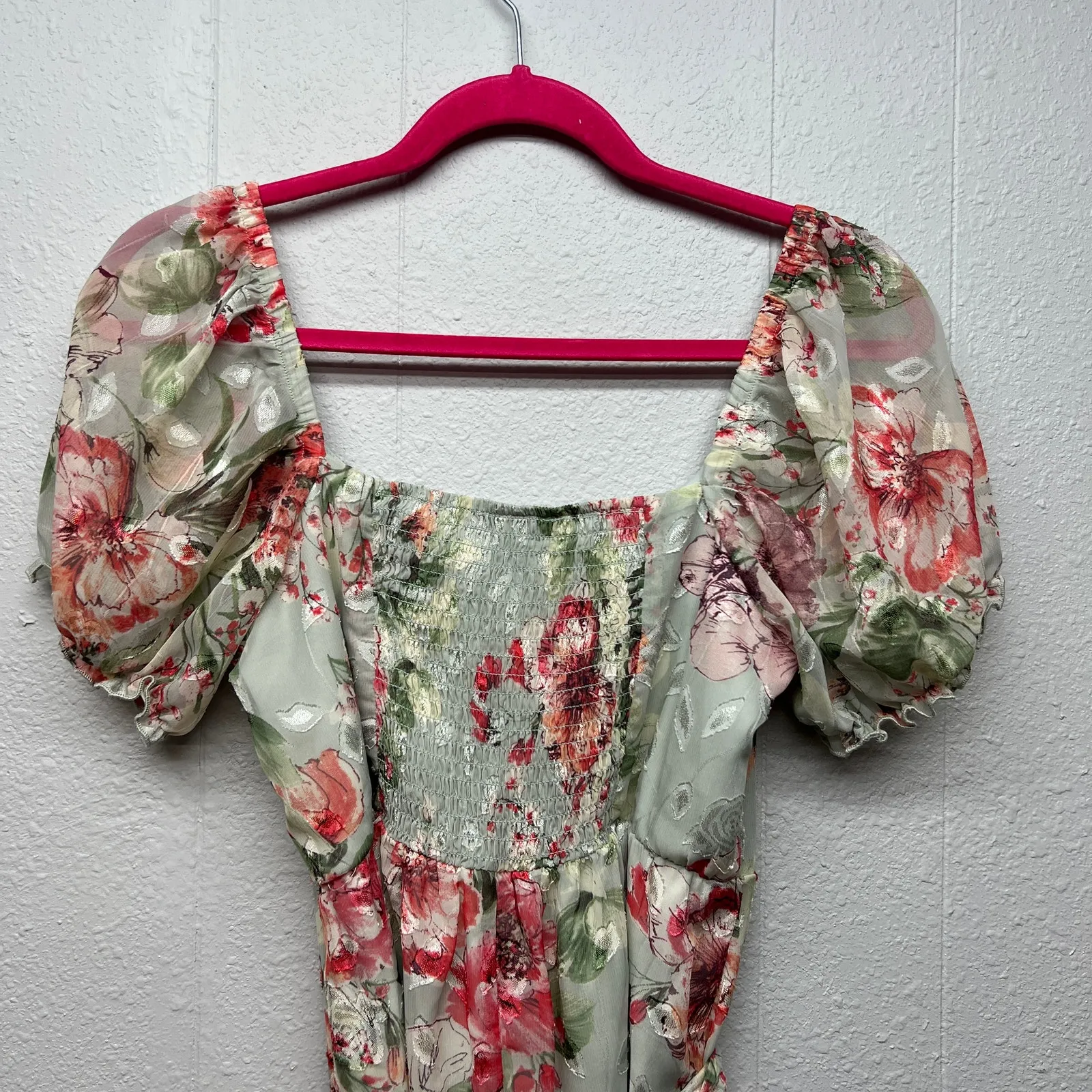 Vintage Speechless Babydoll Dress Juniors M Forest Fairy Cottagecore Festival - Image 8